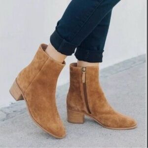 Soludos tan suede boots